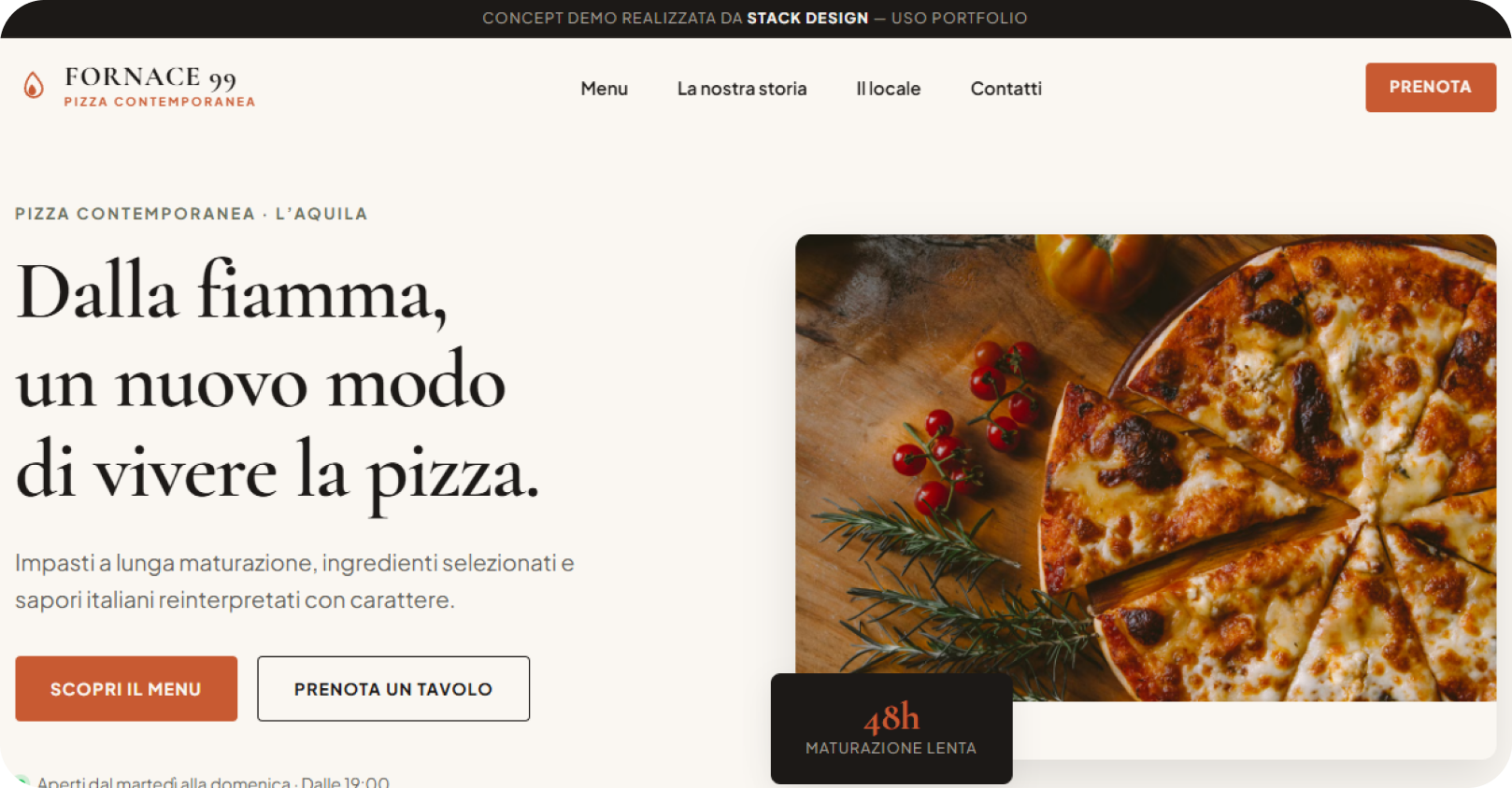 Anteprima del sito FORNACE 99